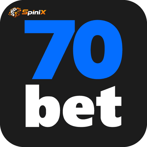 Imagem promocional da 70BET mostrando a plataforma e suas vantagens